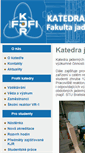 Mobile Screenshot of katedra-reaktoru.cz