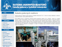Tablet Screenshot of katedra-reaktoru.cz